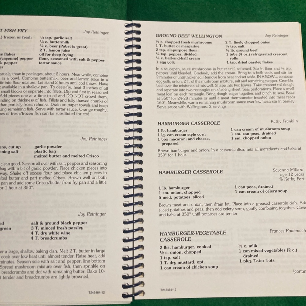 Vintage 2013 American Legion Auxillary Cookbook Unit 333 Sun Prairie WI - Picture 8 of 10